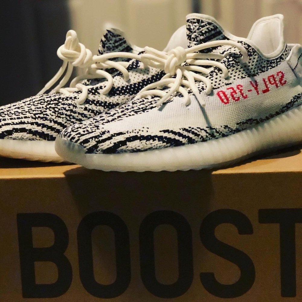 DS OG ALL Yeezy 350 Zebra